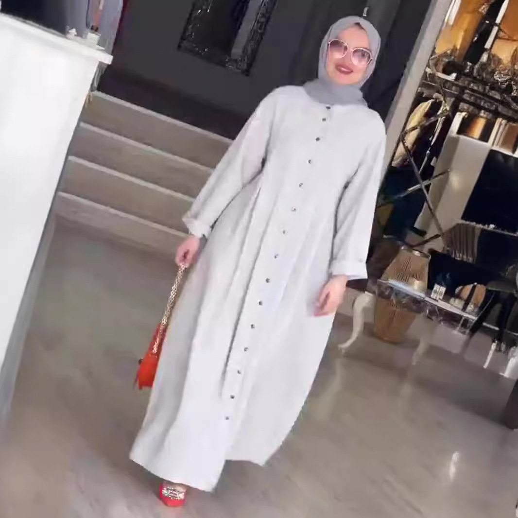 Jalabiya Women Arabic - Vrouwen Eid Jurk Abaya Ramadan Moslim