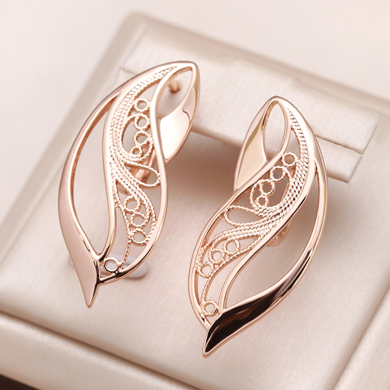 Ethnic Fashion Trend - Kinel Nieuwe Trend Glanzende Dangle Earring