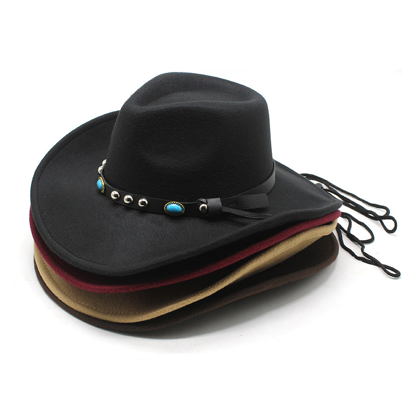 Go Ethnic Fashion - Buitenlandse handel stijl westerse regio cowboyhoed