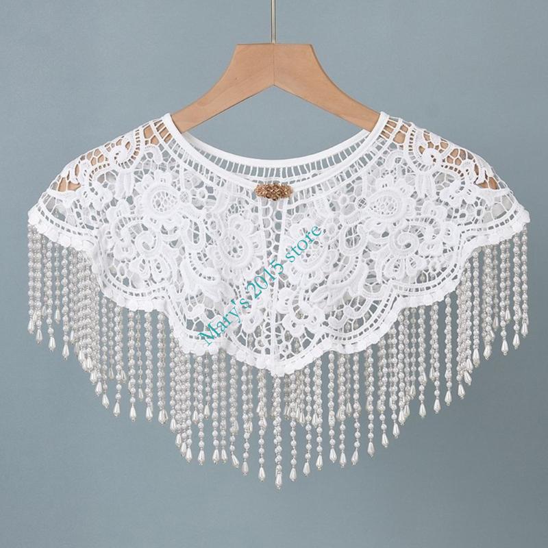 Ethnic Fashion Design - Traditionele Chinese stijl geborduurde schouderomslag sjaal