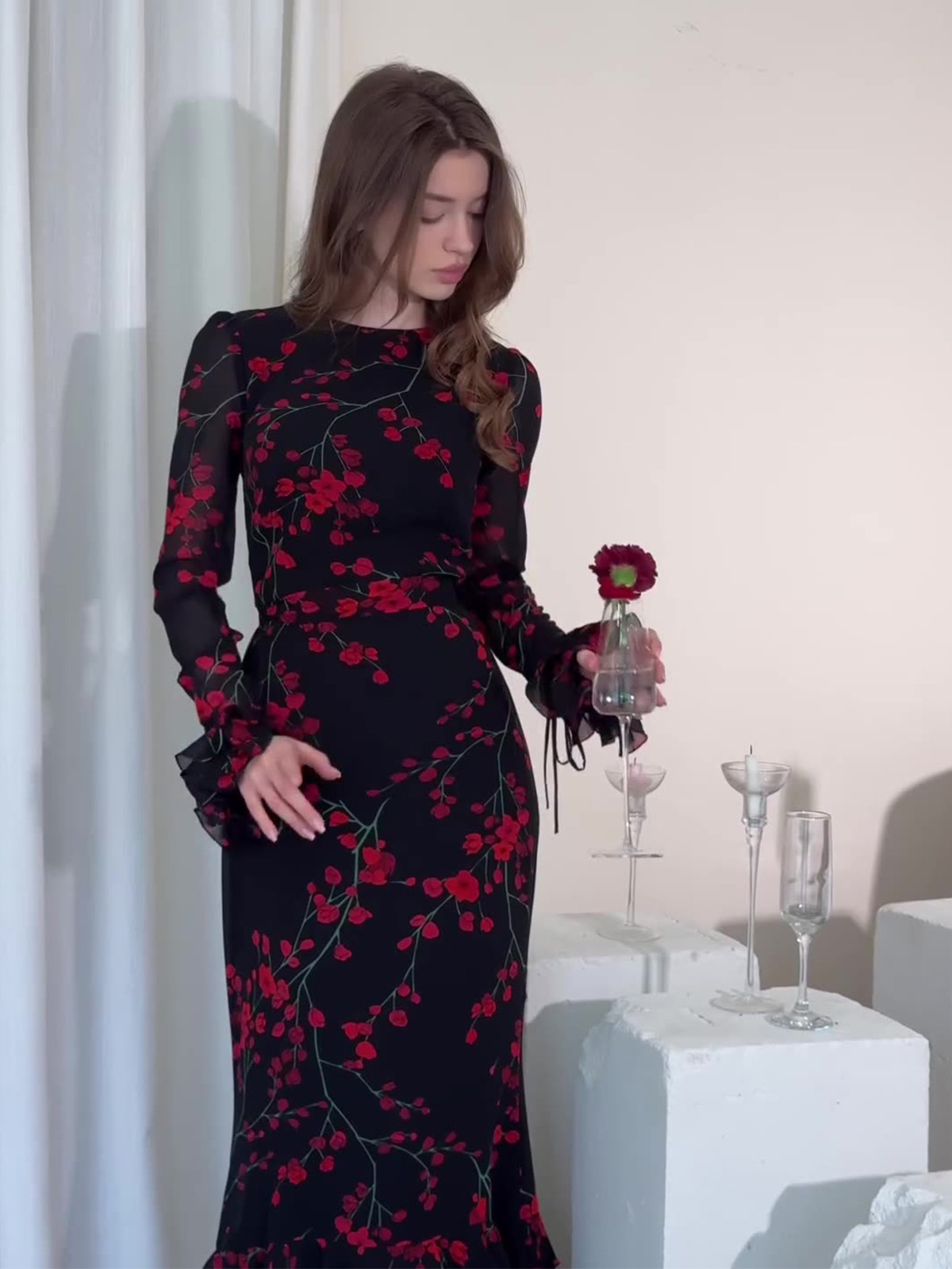 Jalabiya Women Arabic - Eid Feestjurk voor Vrouwen Abaya Lace-up