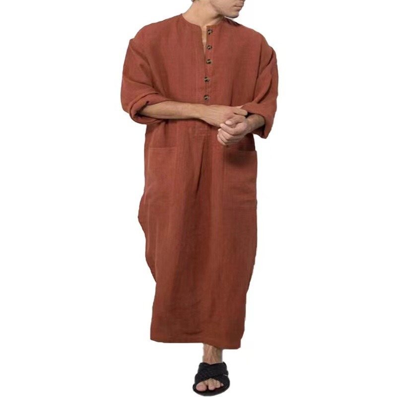 Ethnic Fashion In Dubai - Moslim gewaad Dubai nieuwe heren losse