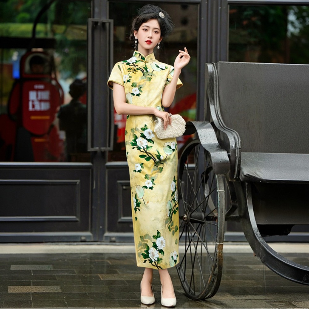 Ethnic Fashion Wear - Qipao-jurk voor dameskleding Modekleding Etnische stijl