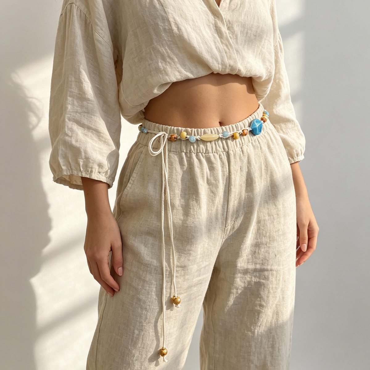 Bohème etnische bloemen taille - Ethnic Fashion Trend recensie en prijs