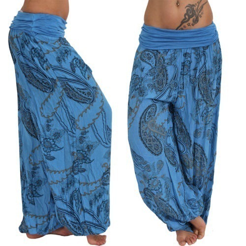 Zomerse digitale print wijde p - Ethnic Fashion Wear recensie en prijs
