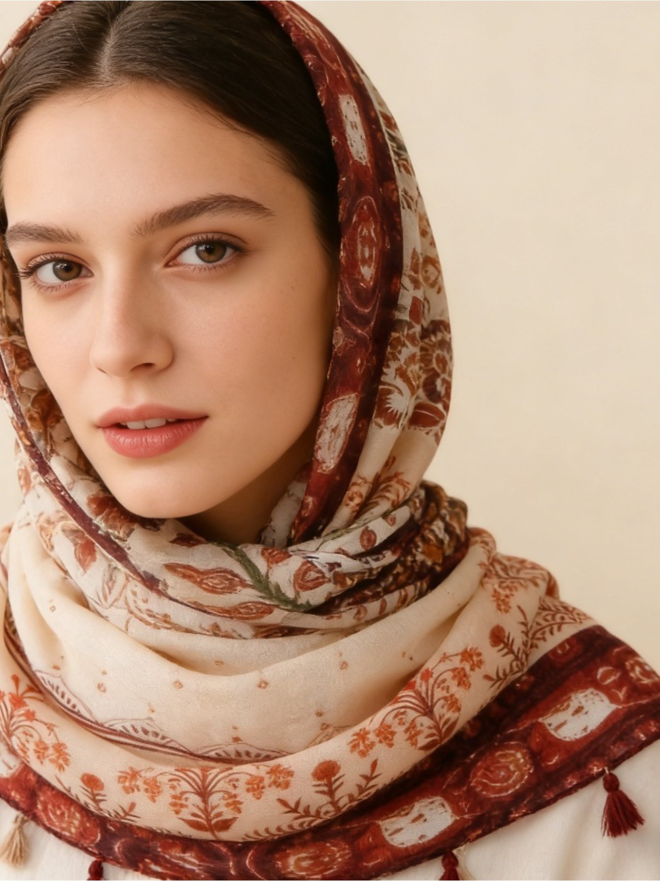 1Pc Franse retro print sfeer k - Go Ethnic Fashion recensie en prijs