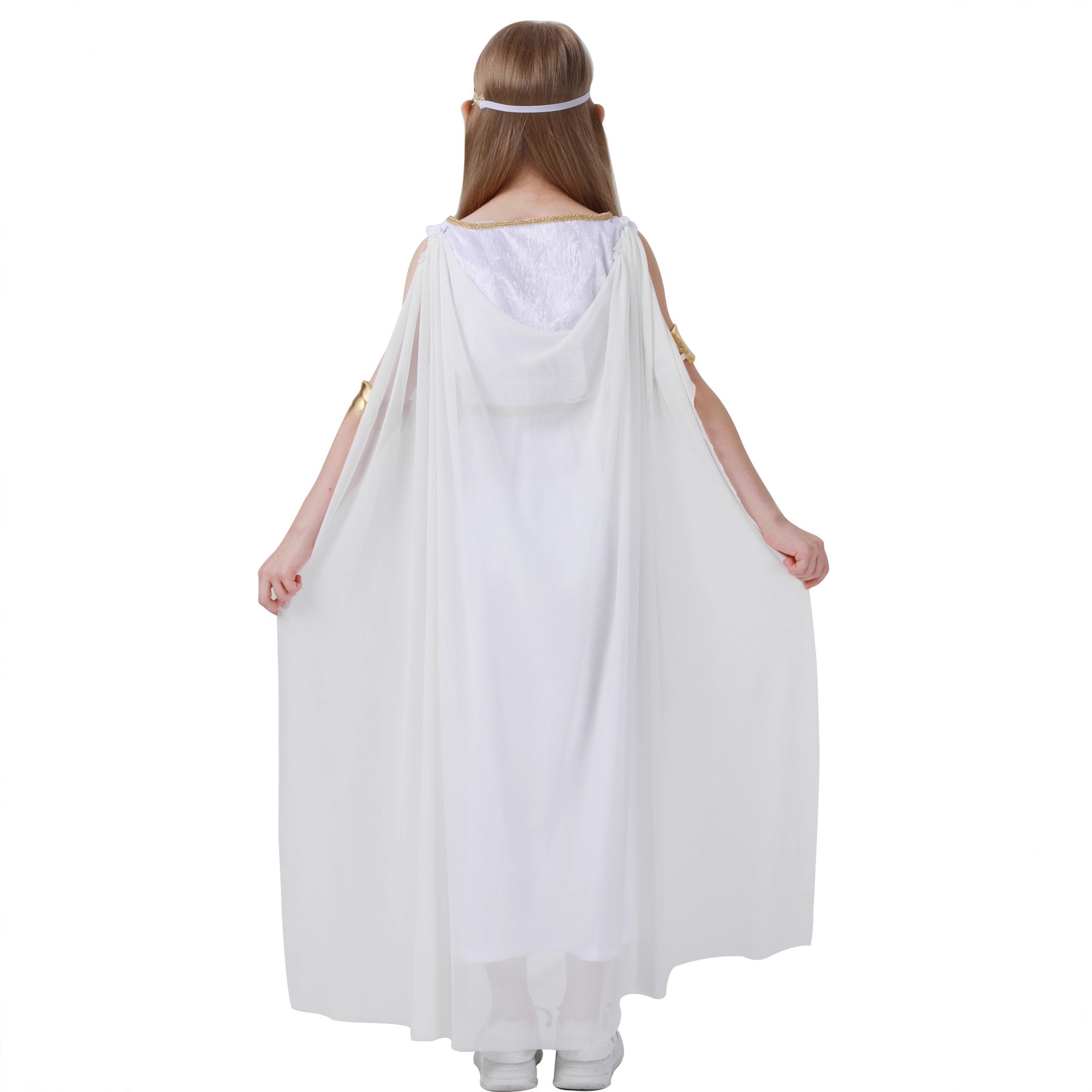 Witte godinnenkostuumjurk met  - Ethnic Fashion Wear recensie en prijs
