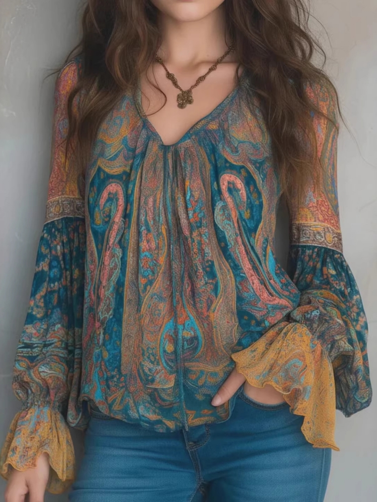 Etnische dames vintage bohemia - Ethnic Fashion Wear recensie en prijs