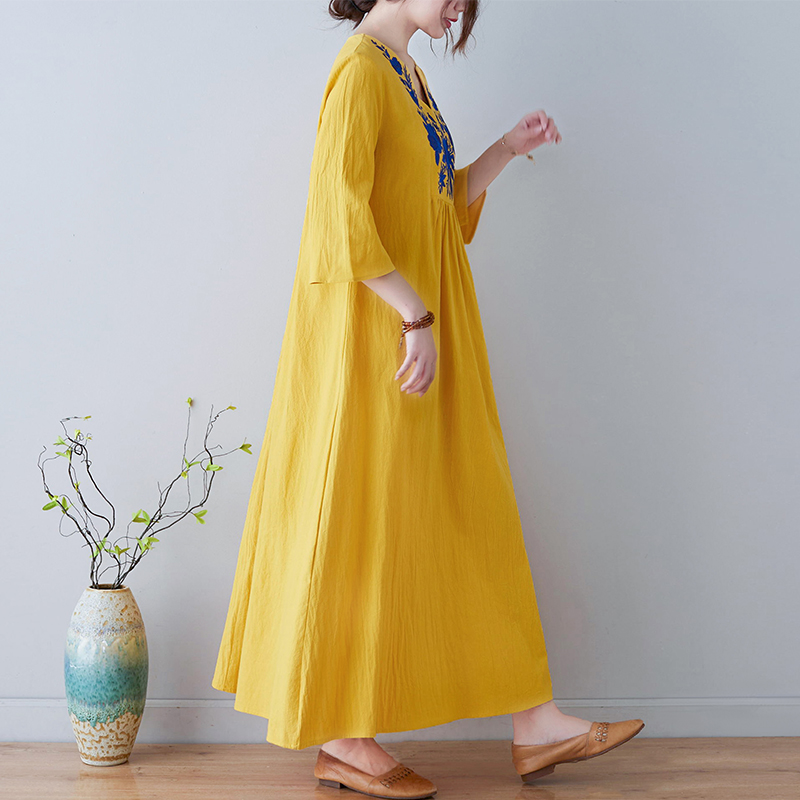 Nieuwe etnische stijl losse di - Ethnic Fashion Trend recensie en prijs