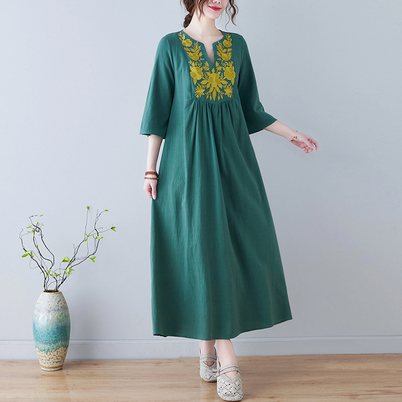Nieuwe etnische stijl losse di - Ethnic Fashion Trend recensie en prijs