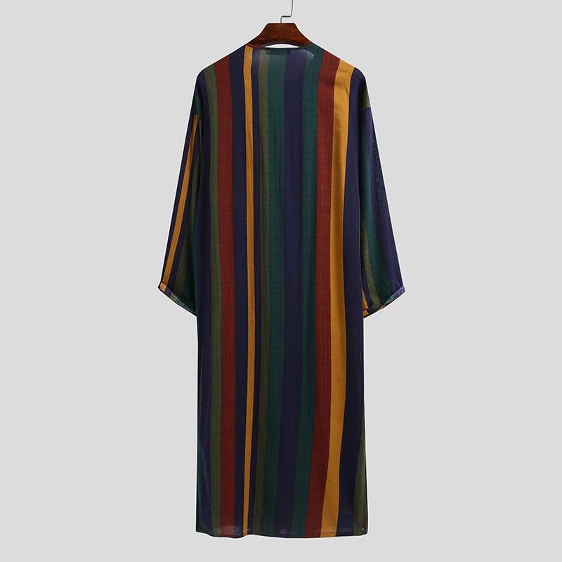 Geprint lang herenoverhemd in  - Fashion Ethnic Wear For Men recensie en prijs