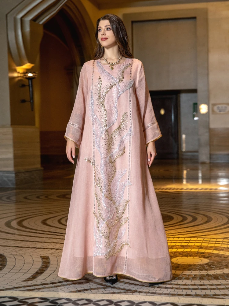 Eid Moslim Feestjurk voor Vrou - Jalabiya Women Arabic recensie en prijs