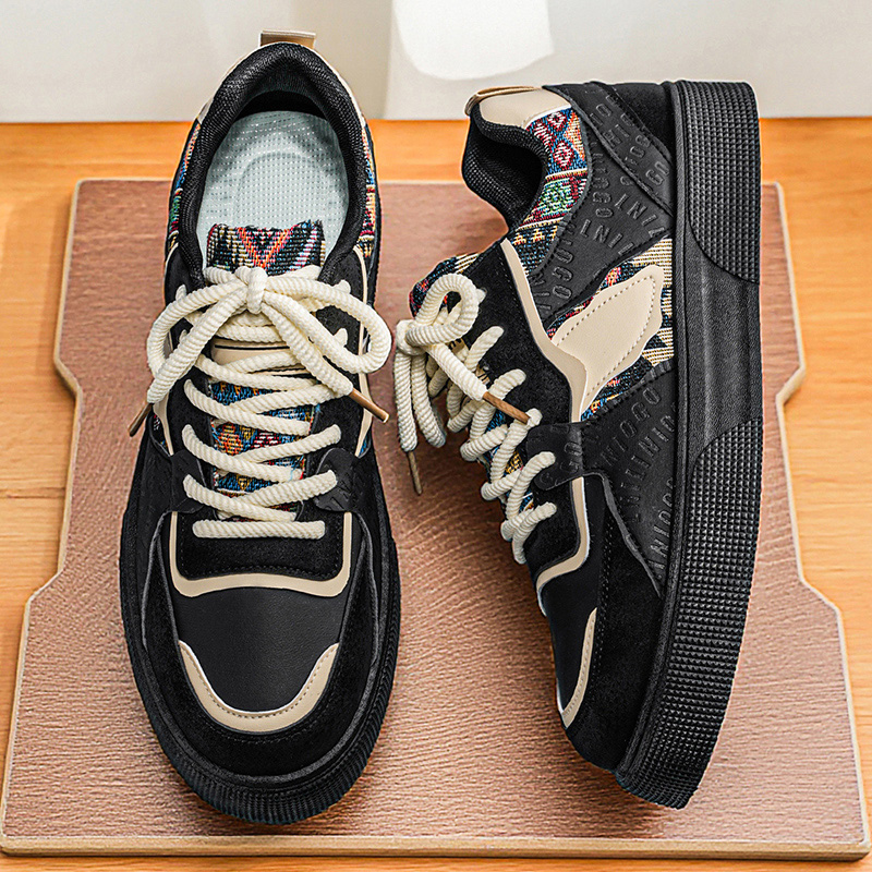 Vintage patchwork platform sne - Fashion Ethnic Wear For Men recensie en prijs