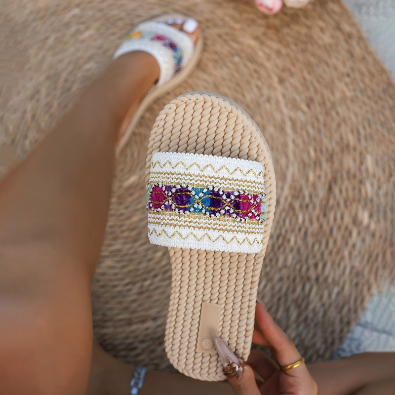 Damesslippers Outdoor Platte D - Ethnic Fashion Design recensie en prijs